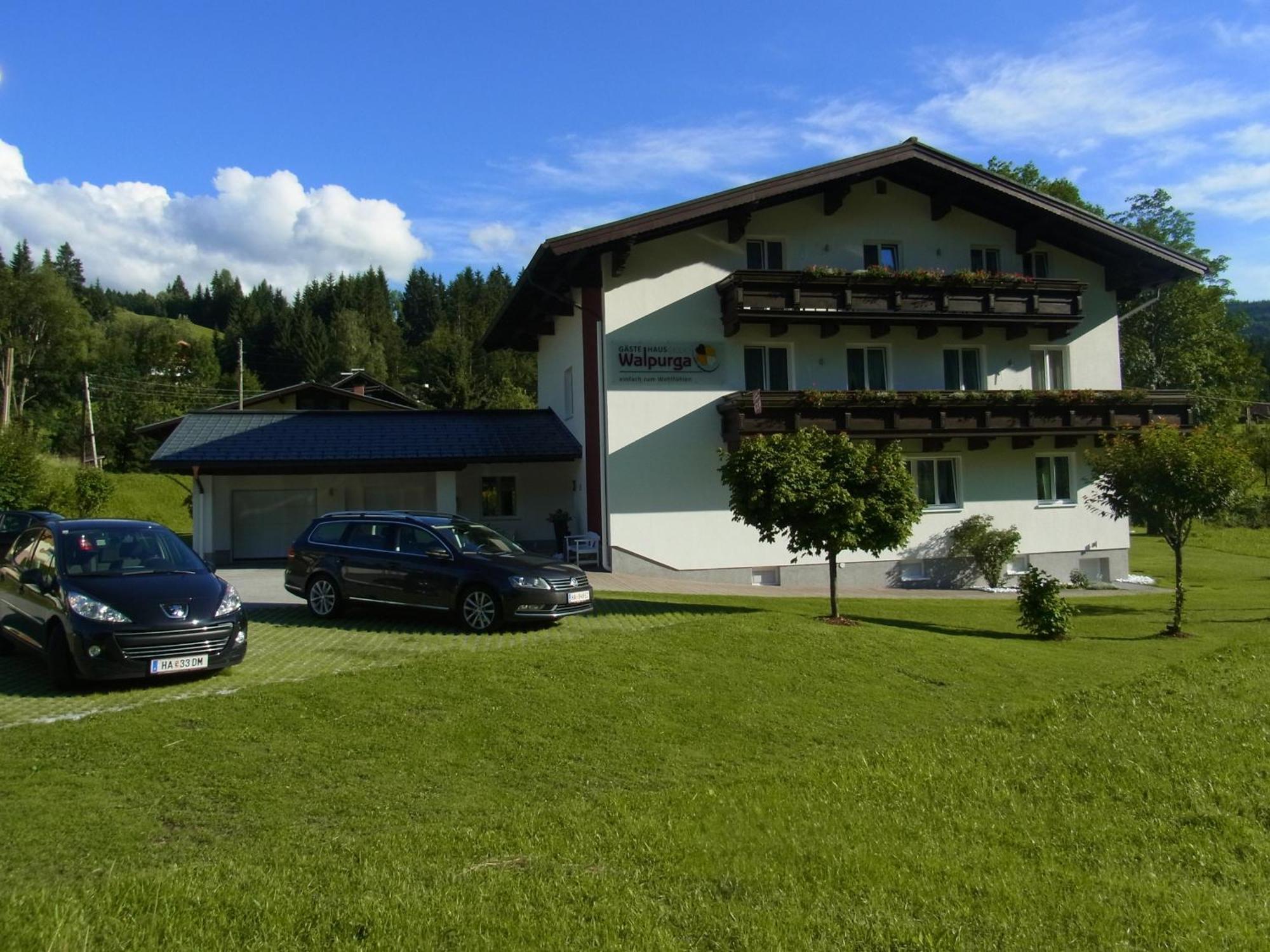 Gaestehaus Walpurga Rußbach am Paß Gschütt Exteriör bild